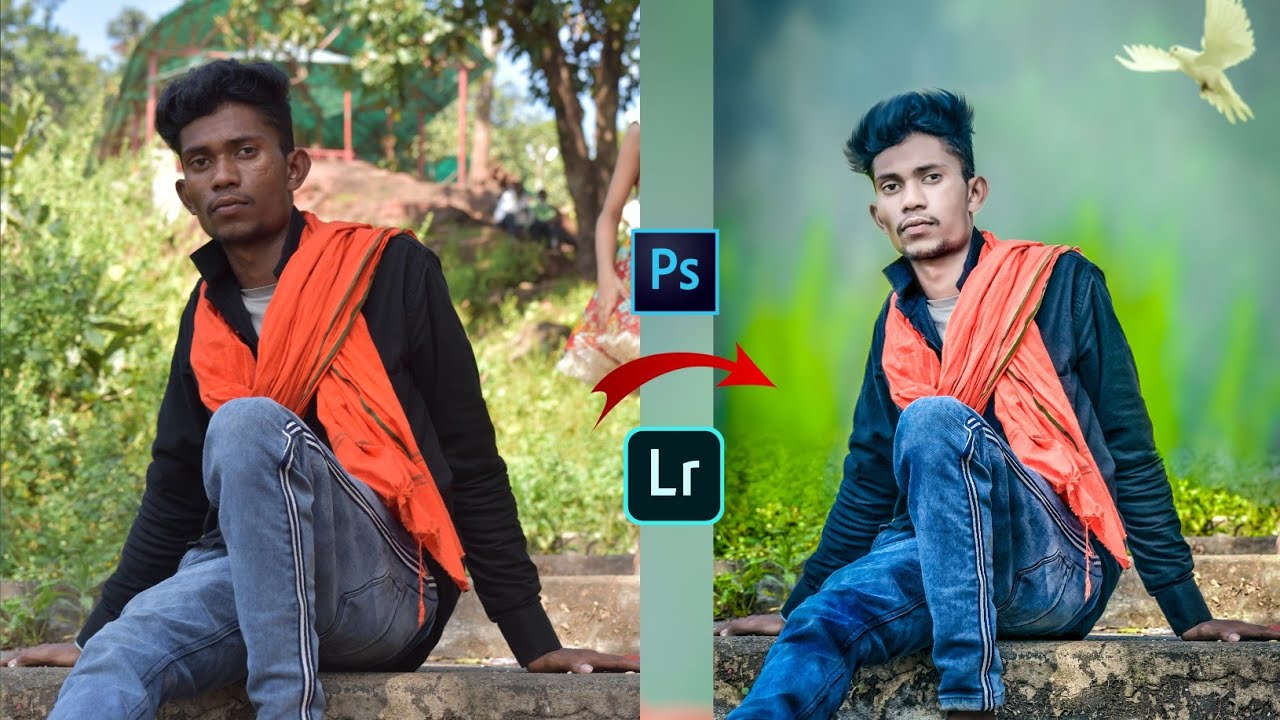 PS touch & Lightroom Awesome Photo Editing Tutorial | Photoshop Touch Manipulation tutorial