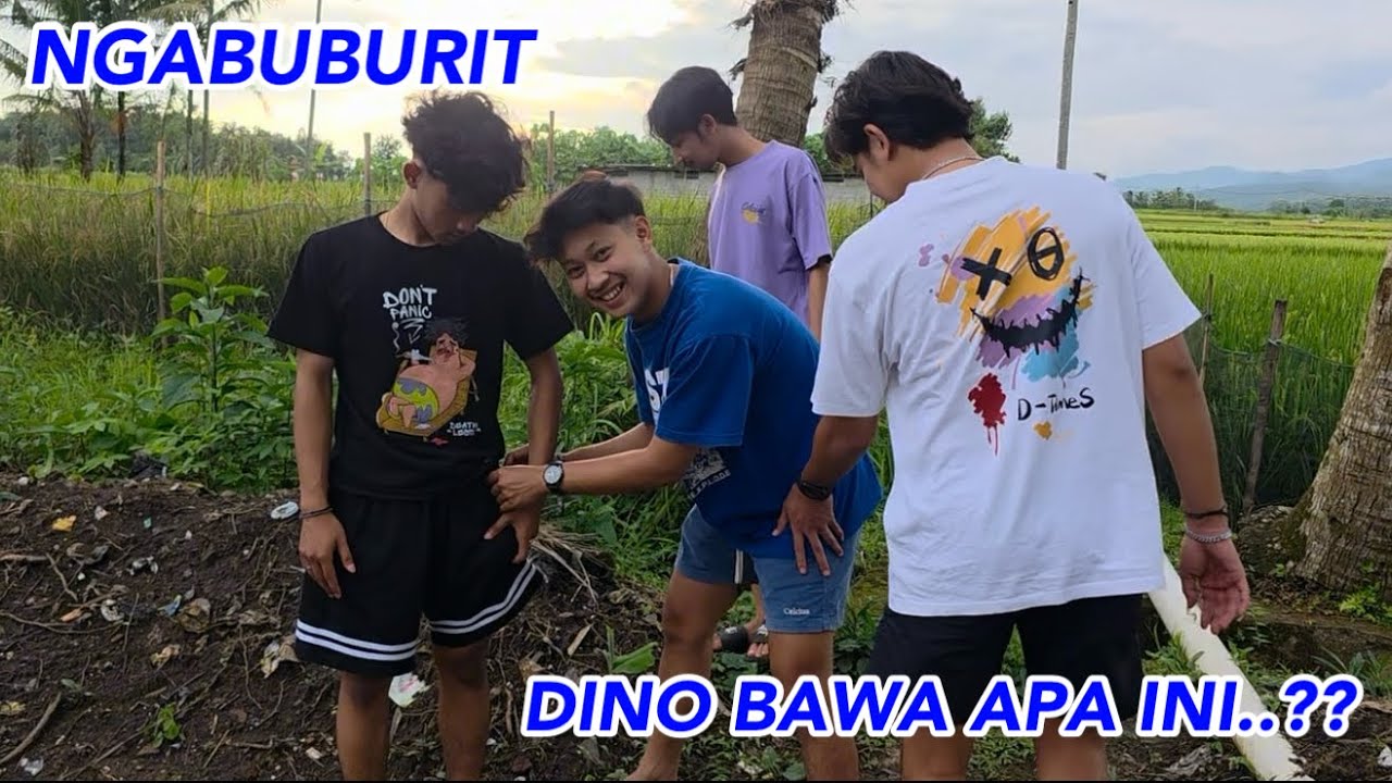 NGABUBURIT DINO KOK UDAH BAWA INI…