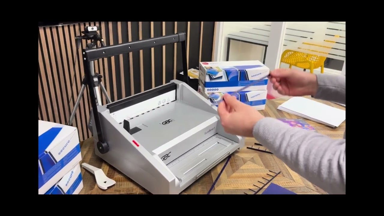 Introduction to the GBC SureBind 2 Binding Machine from Presco