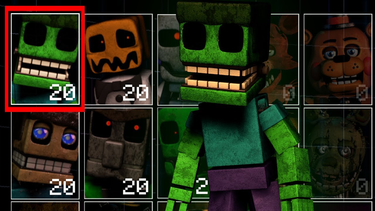 Мы почти забыли Зомби из Minecraft, но вот он! (UCN Мод)