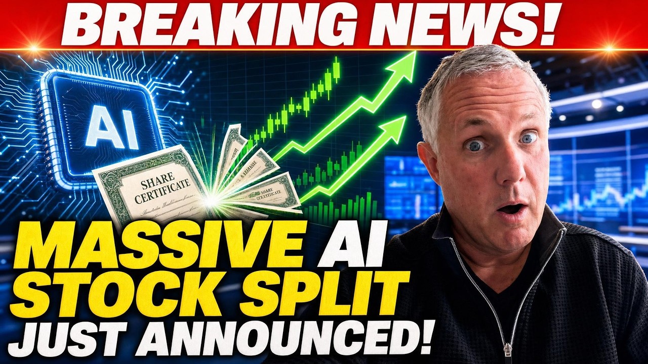 THIS AI STOCK JUST ANNOUNCED A MASSIVE AI STOCK SPLIT! GET IN NOW!