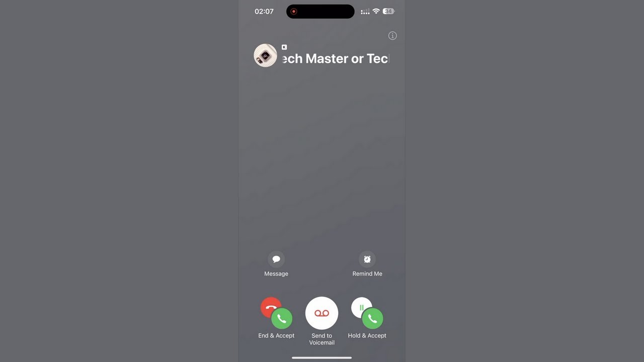 iPhone 14 PM iOS 17 Incoming Call Waiting, Holding & Conference Call. Reflection Ringtone (Stereo)