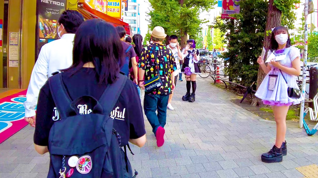 [Akihabara Walk in Tokyo] Anime Street ♪ (4K ASMR non-stop)