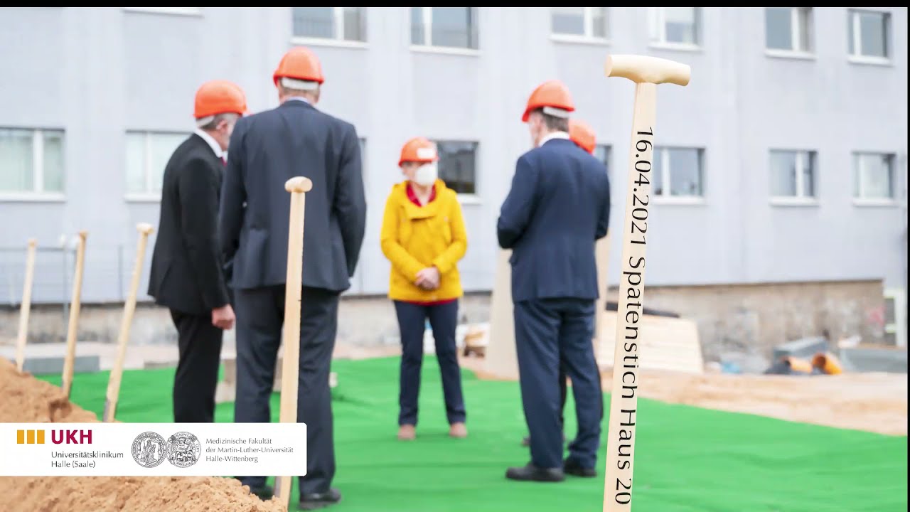 Spatenstich für das neue Bettenhaus 