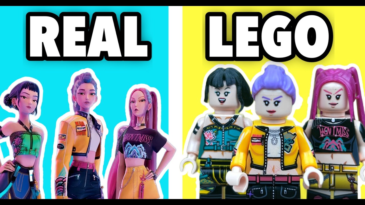 I made KPOP Demon Hunters in LEGO… 