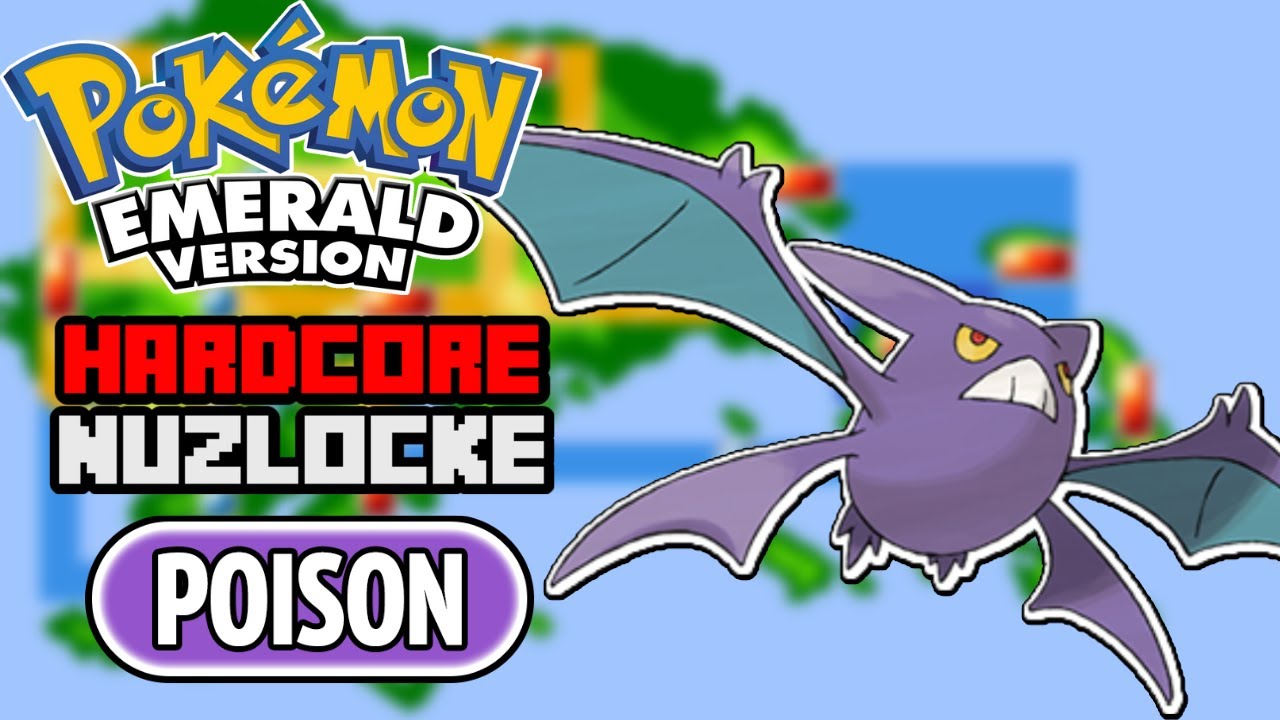 Pokemon Emerald Hardcore Nuzlocke - POISON Only (NO Items, NO Overleveling)