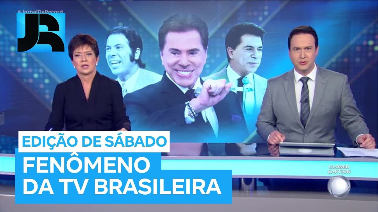 Jornal da Record apresenta edição especial sobre a morte de Silvio Santos