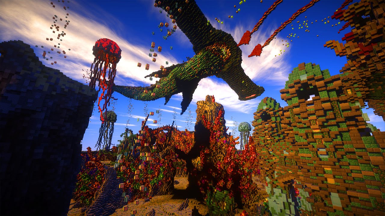 Atlantis Survival Games! - Minecraft Megabuilds