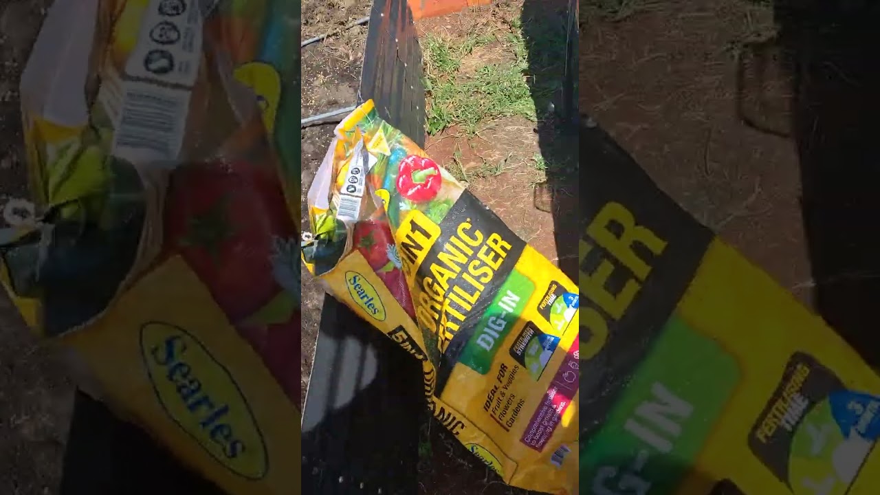 Preparing garden beds for next grow 