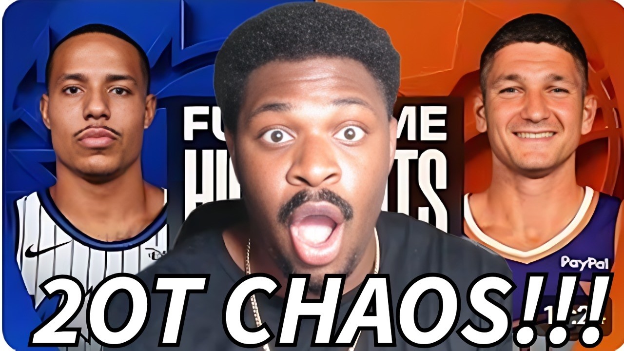 This 2OT Ending Was INSANE 😳 | Magic vs Suns Reaction