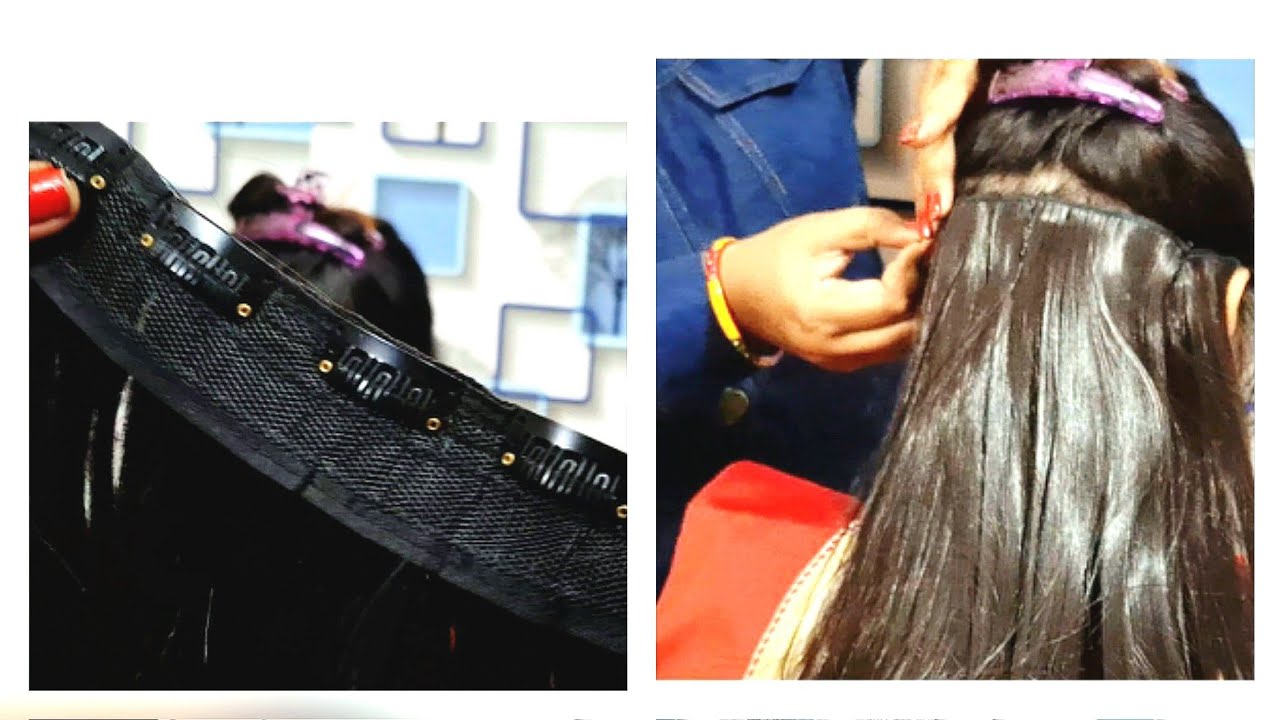 पतले बालो के लिए  Hair Extensions | How to apply Hair topper & Extensions