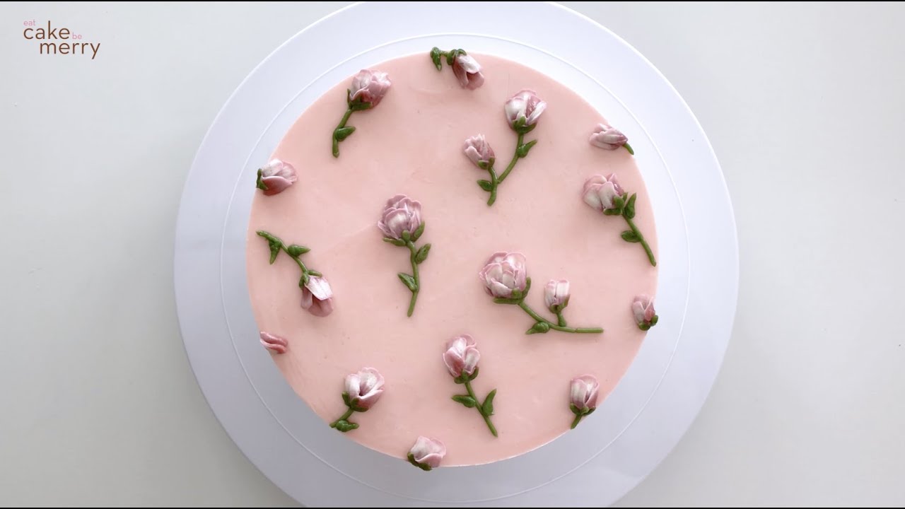 Buttercream Flower Bud Cake