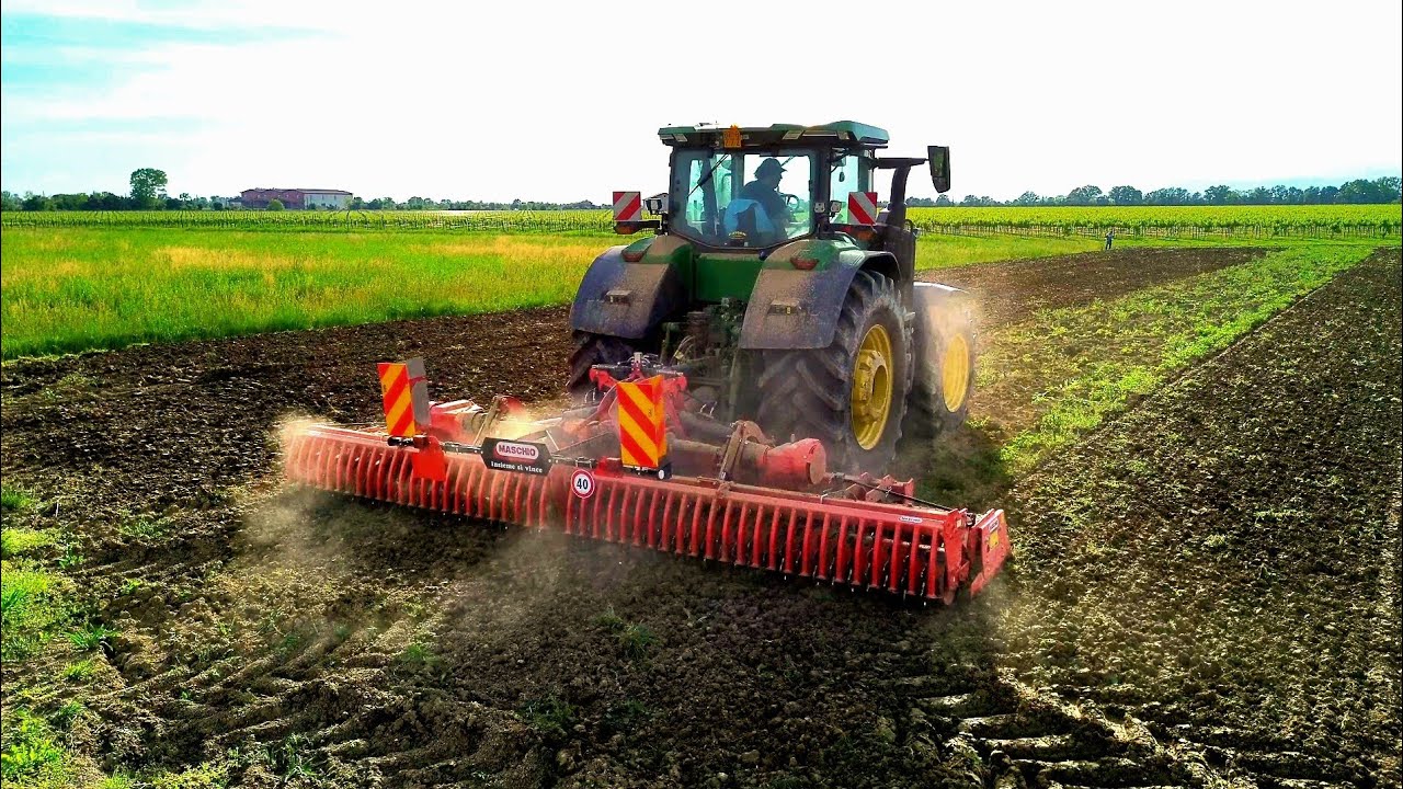 Preparazione Terreno | John deere 7R 350 | Flumian