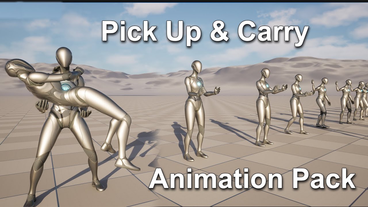 Pick Up & Carry Animation Pack For Purchase