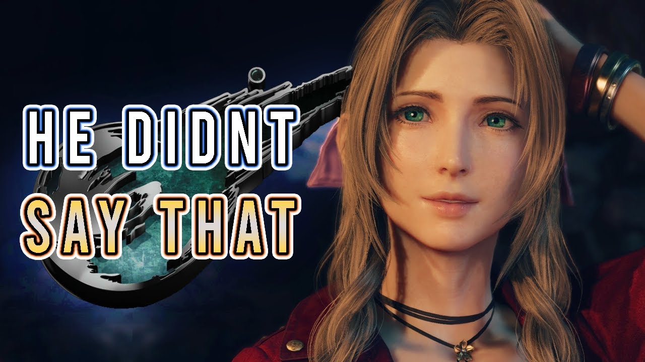 The FF7R Nomura Quote Everyone Is Getting Wrong...