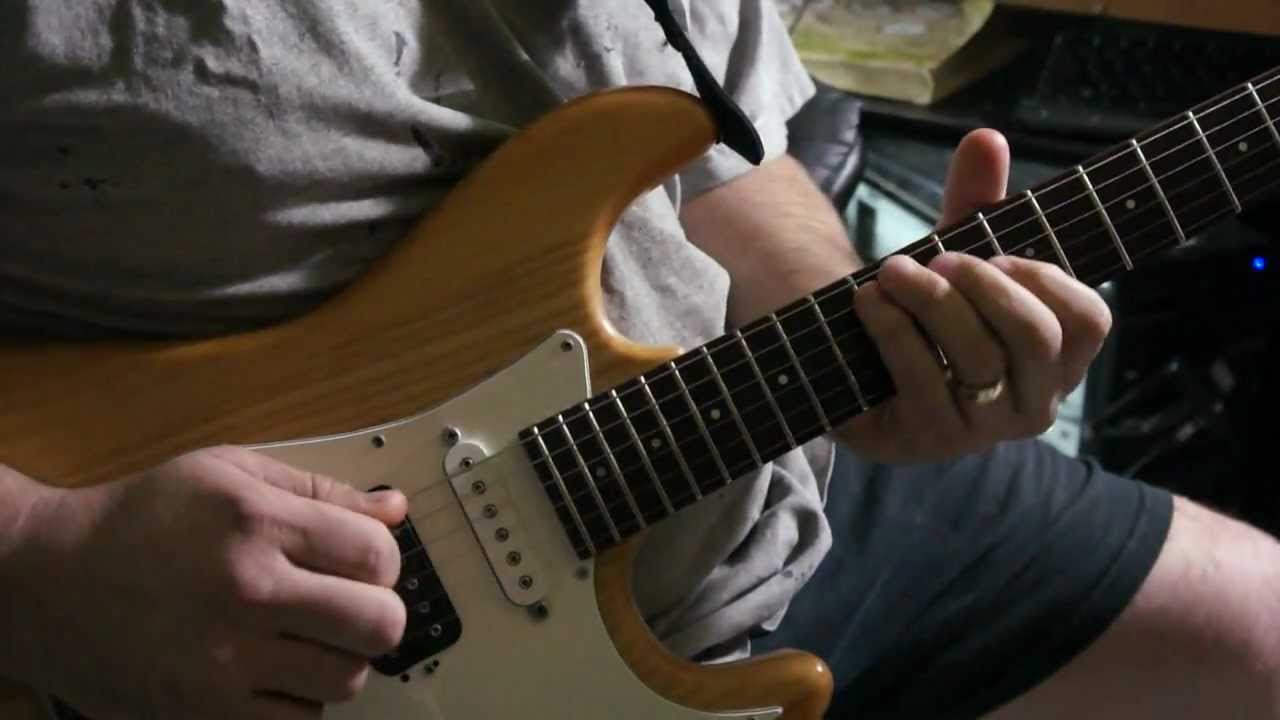 Scarlet Fire Guitars  JGB Deal 1st solo