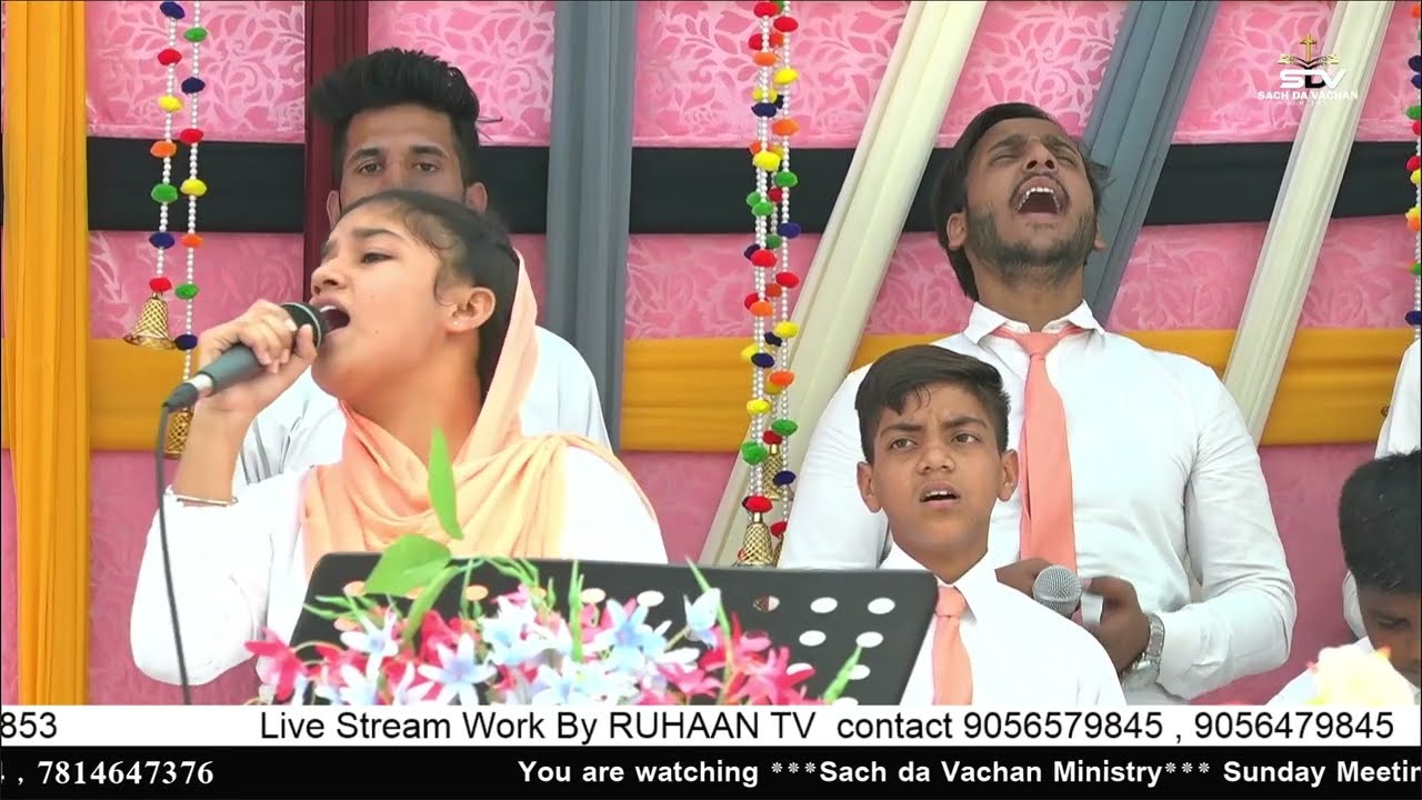 New Masih Song | Main Ban Ke Rha Shafi Da | Live Worship SDV Ministries