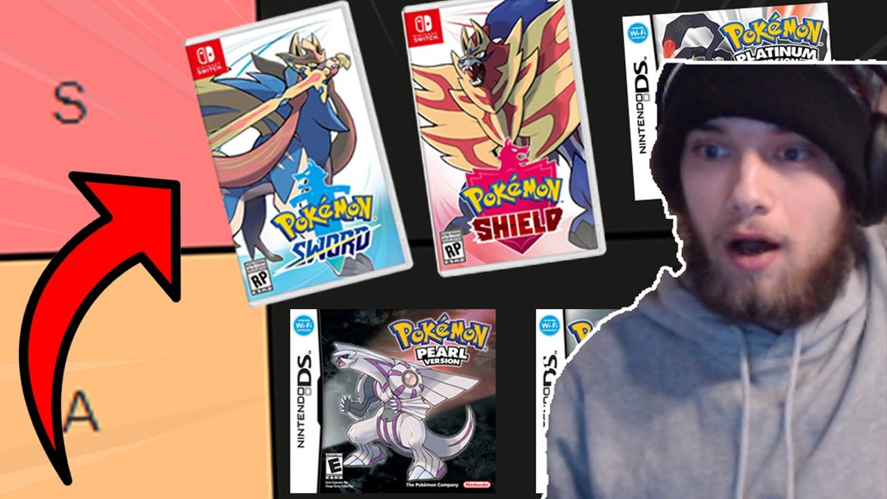 Ranking EVERY Main Series Pokemon Game!