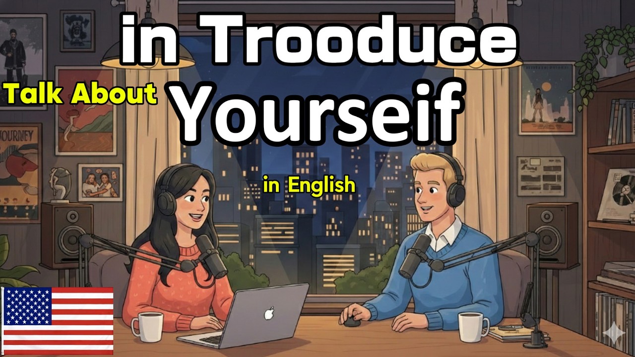 Tell Me About Yourself in English | Easy Conversation Practice for Beginners | English Podcast