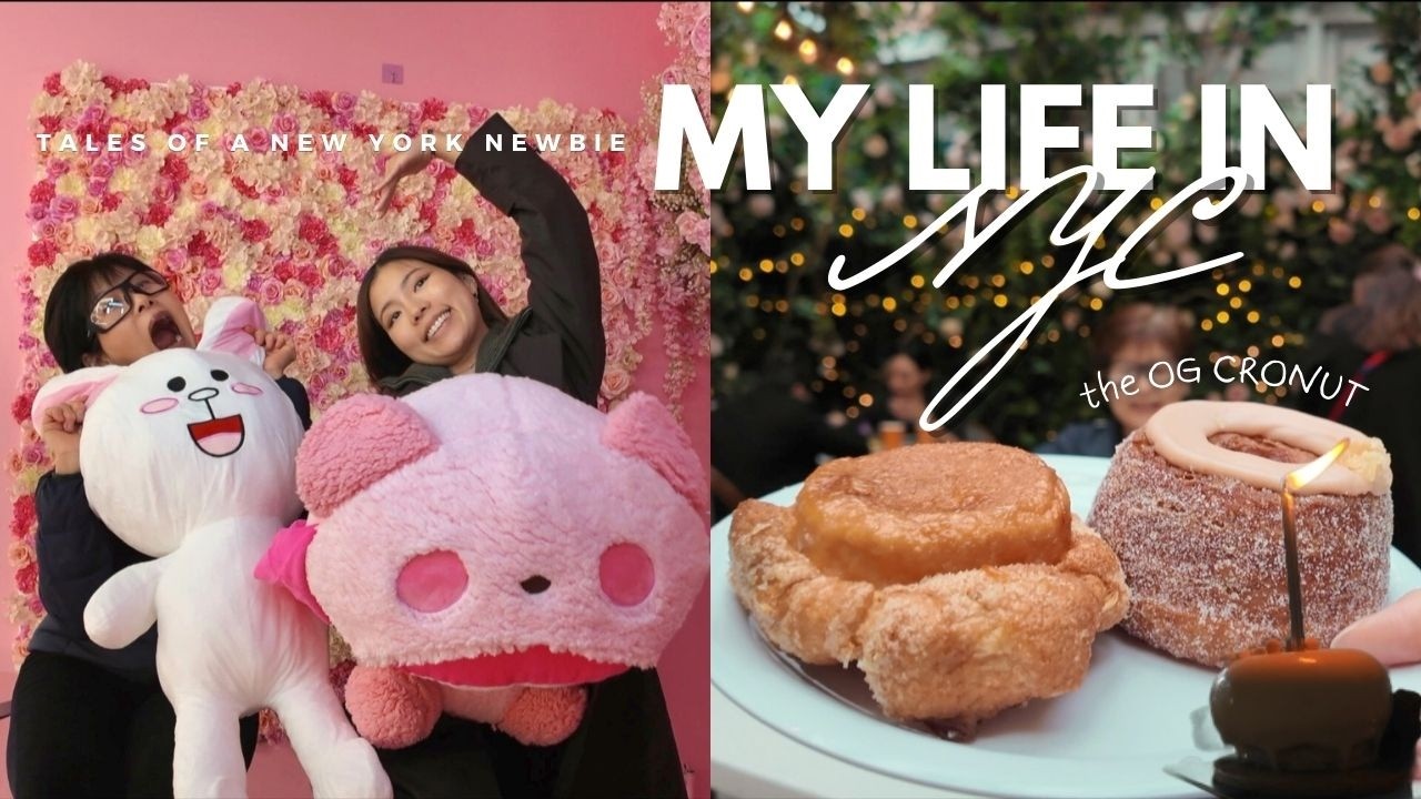 plan your week in NEW YORK CITY🏙️ | christmas markets 🍭 + what we eat and do ✨