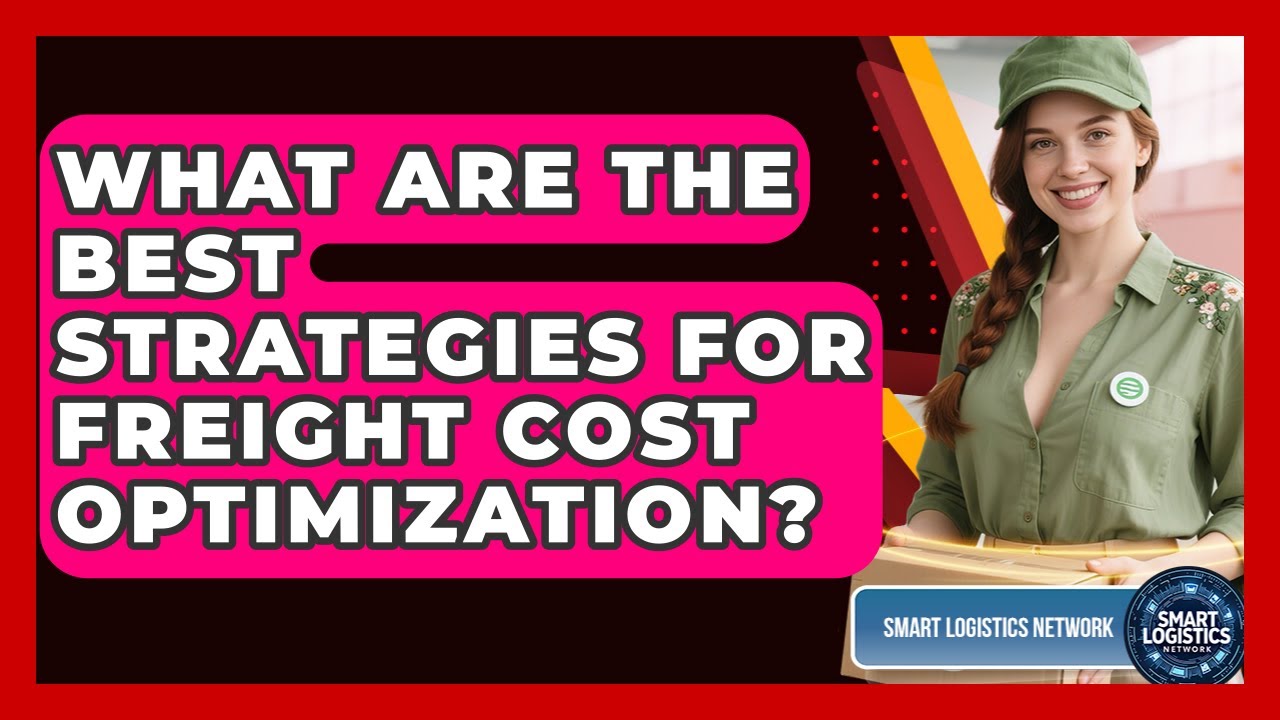 What Are The Best Strategies For Freight Cost Optimization? - Smart Logistics Network