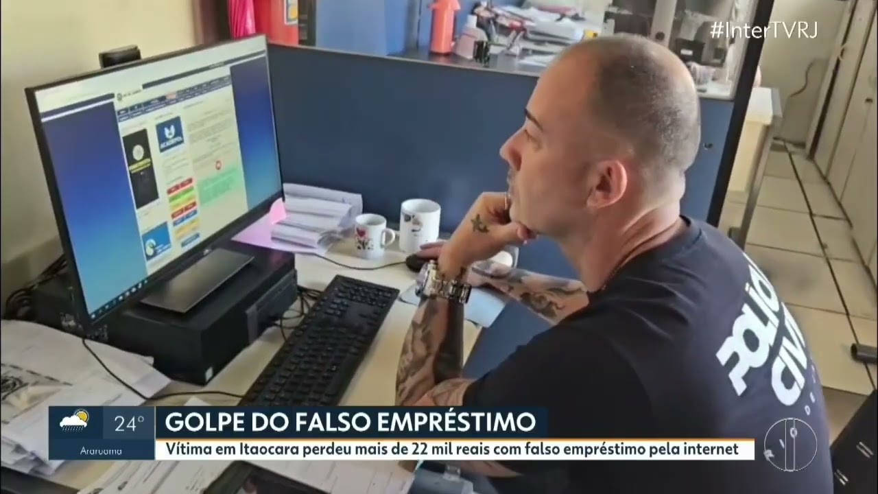 RJ Inter TV 1ª Edição | Mulher cai em golpe e perde mais de R$ 20 mil no Noroeste do RJ.