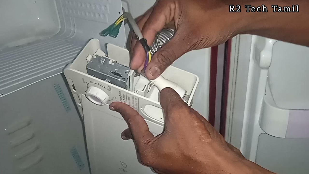 LG Refrigerator Thermostat Changing தமிழ்.