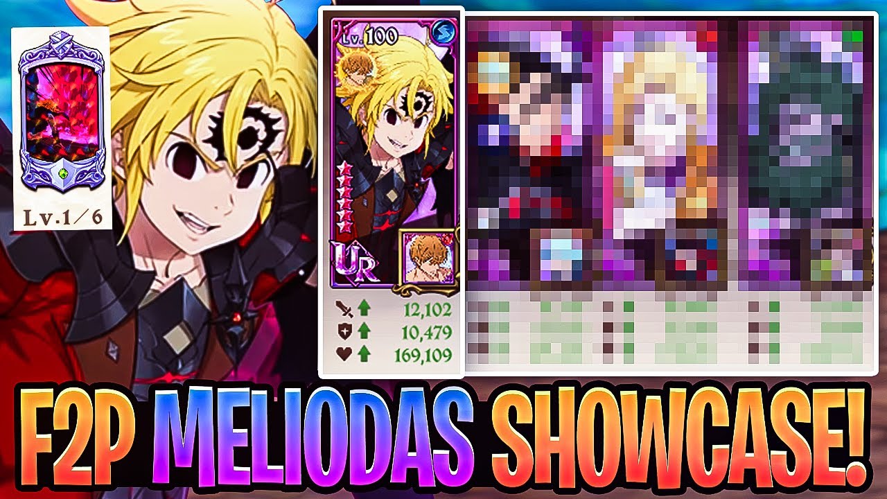 Новый бесплатный режим штурма: демонстрация и призыв Мелиодаса! | Seven Deadly Sins: Grand Cross