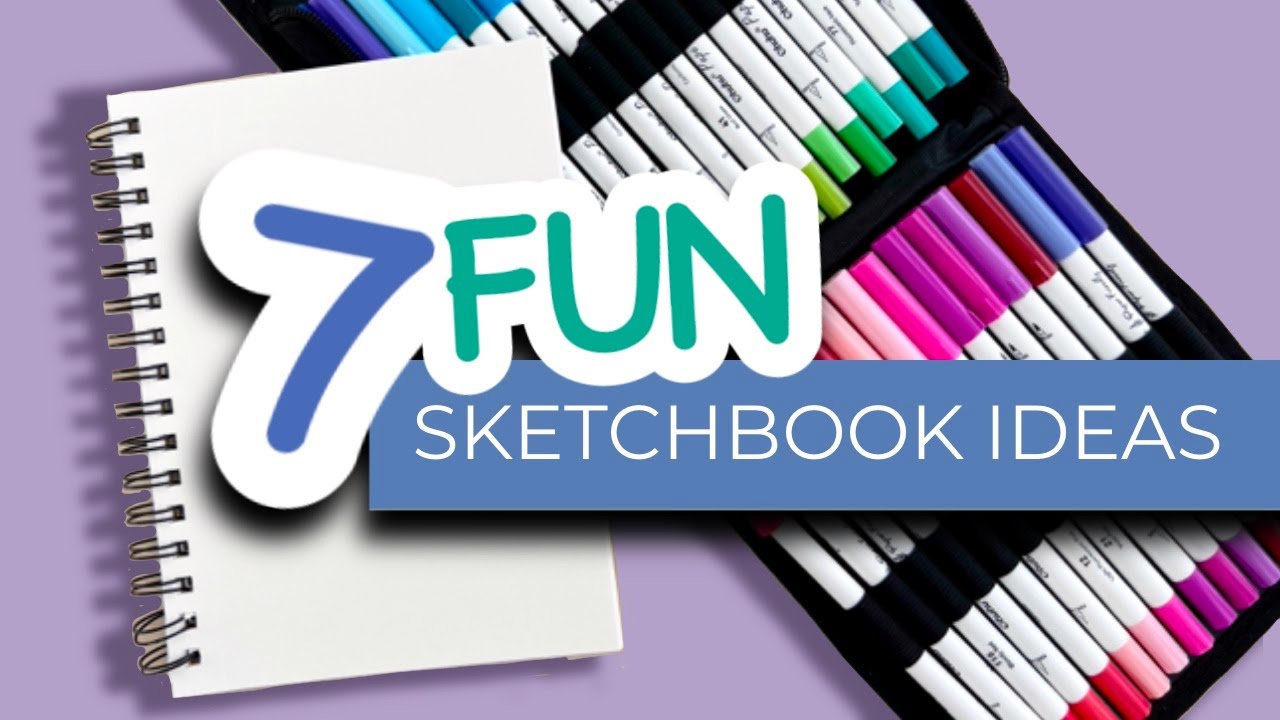 Satisfying ways to FILL your sketchbook 🤤