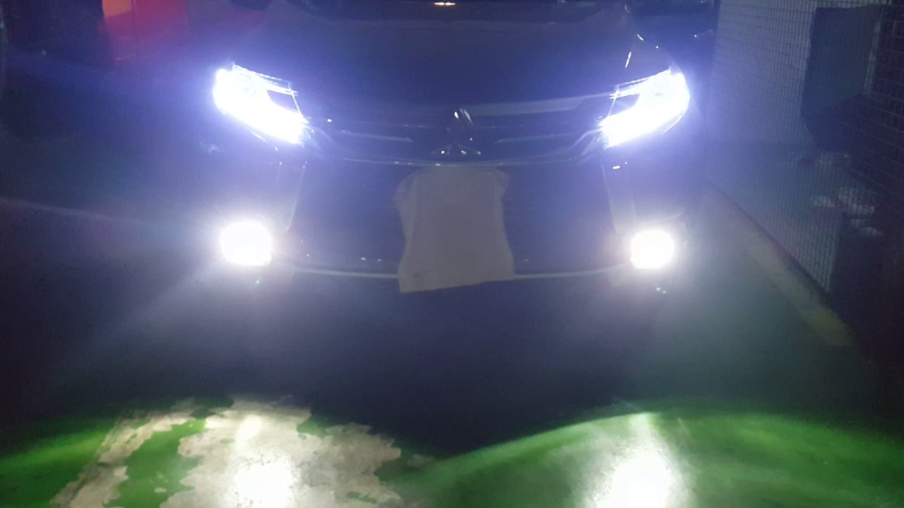 Headlight DRL 2 in 1 LED / Montero 2017
