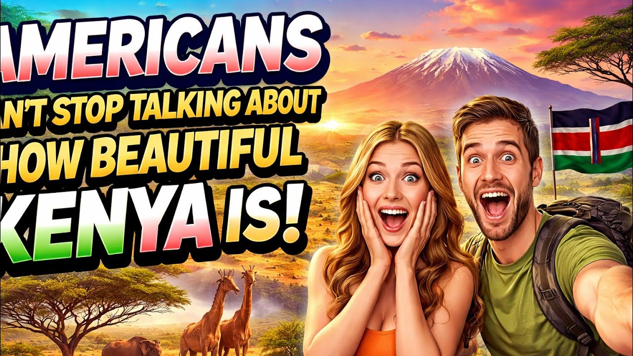 Kenya is one of the best countries in the world Americans say but what about their men!
