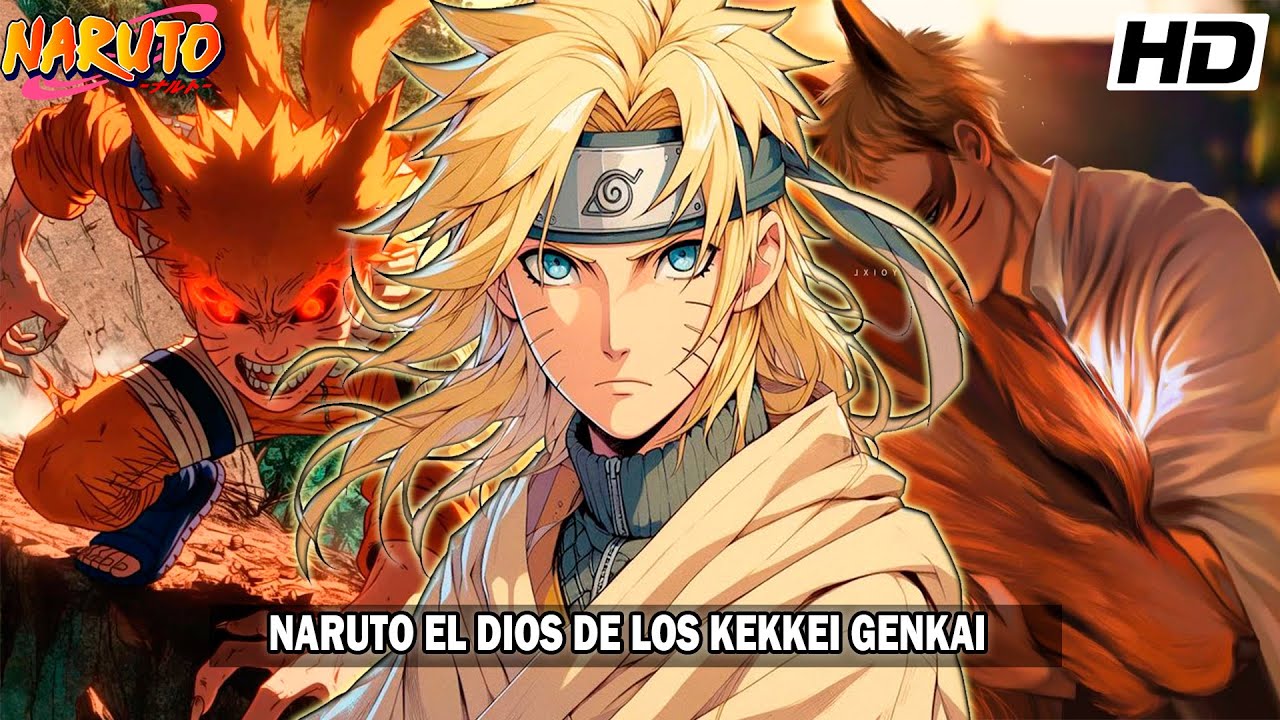 QHPS naruto Fuera modificado por kurama y tenia todos los kekkei Genaki | Pelicula Completa