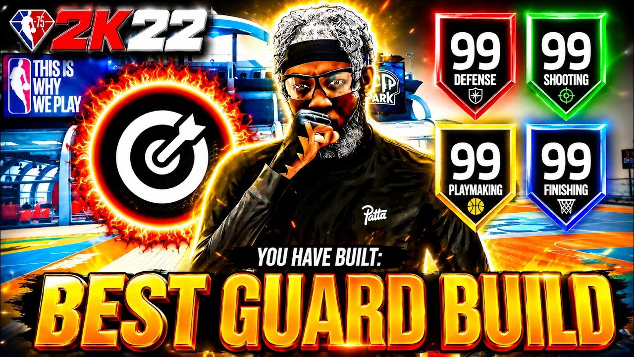 *NEW* BEST GUARD BUILD IN NBA2K22 *GAMEBREAKING* OVERPOWERED POINT GUARD BUILD NBA2K22 BEST BUILD!😱