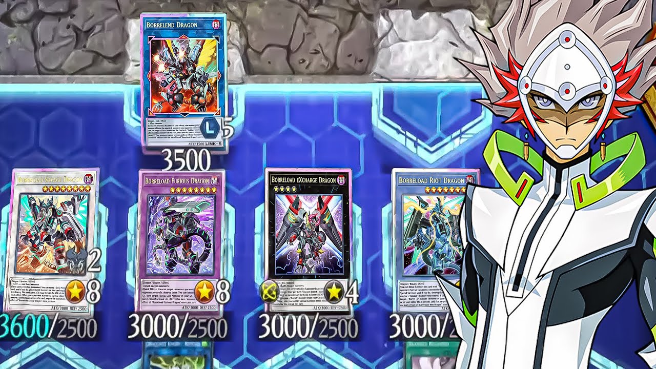 WHEN REVOLVER SUMMONS ALL FIVE BORRELOAD DRAGONS [Yu-Gi-Oh! Master Duel]