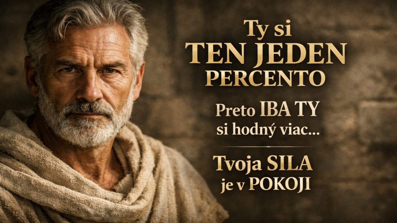 Ticho, ktoré zabíja: Stoický test, ktorý odhalí falošných priateľov (Toto 99% mužov ignoruje).
