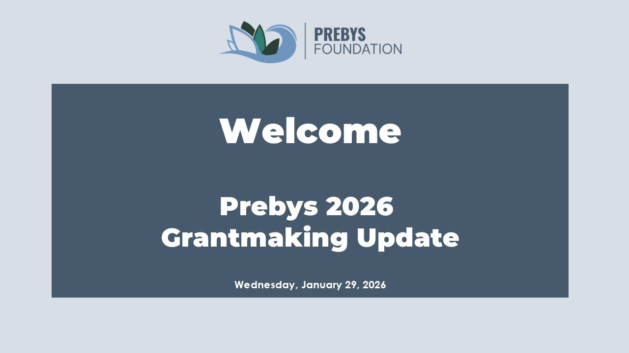 Prebys 2026 Grantmaking Update