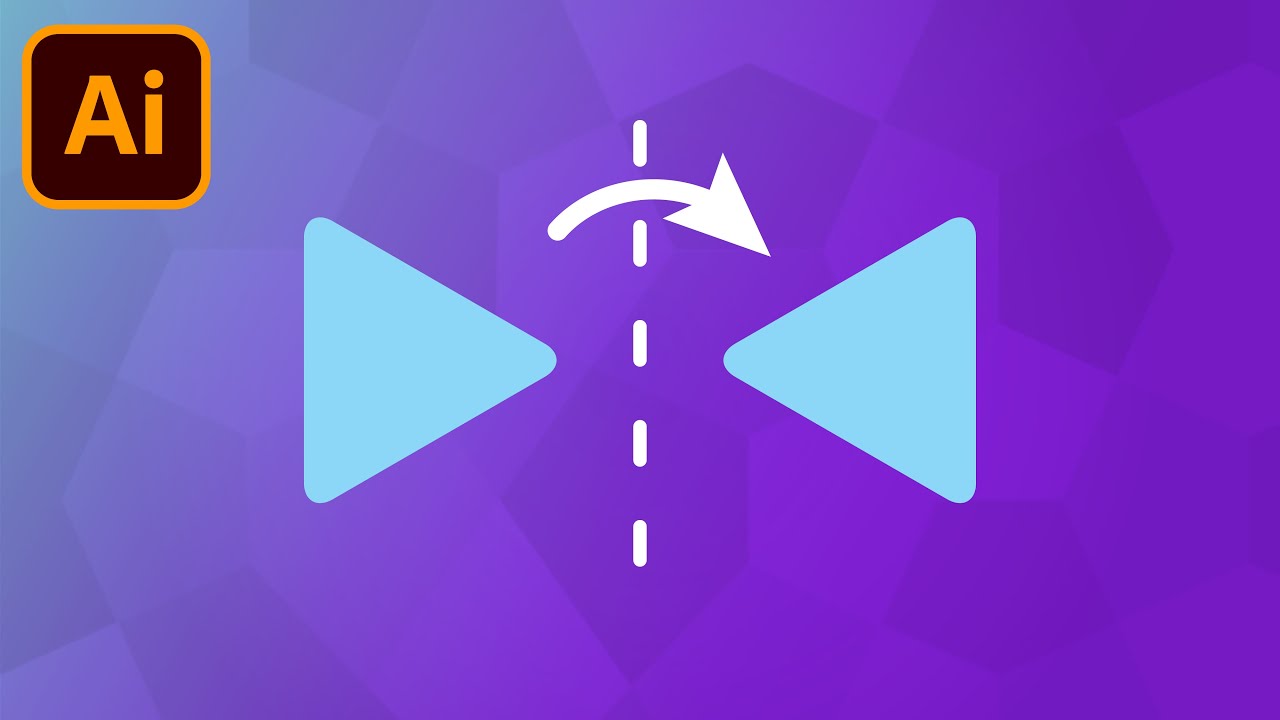 How To Flip An Object In Adobe Illustrator