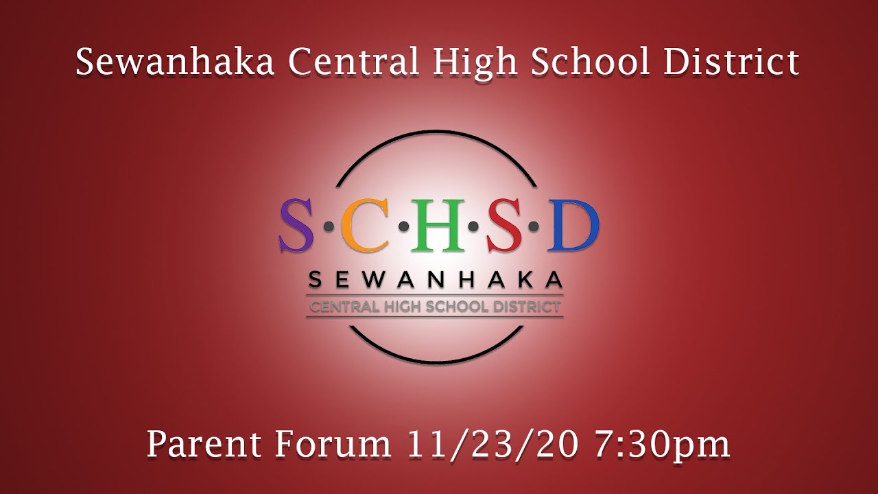 Parent Forum 11/23/20 7:30pm