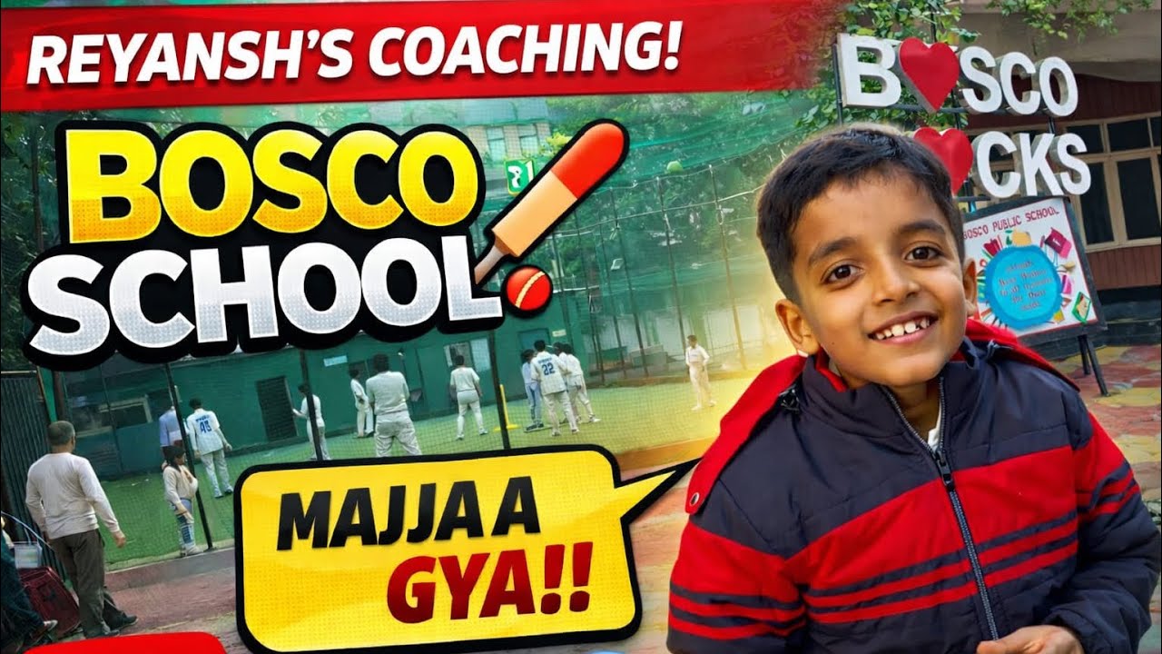 #45 Cricket Practice + Bosco School Vibes 😍 | Day 45/365 Daily Vlog Challenge  | 14 February 2026
