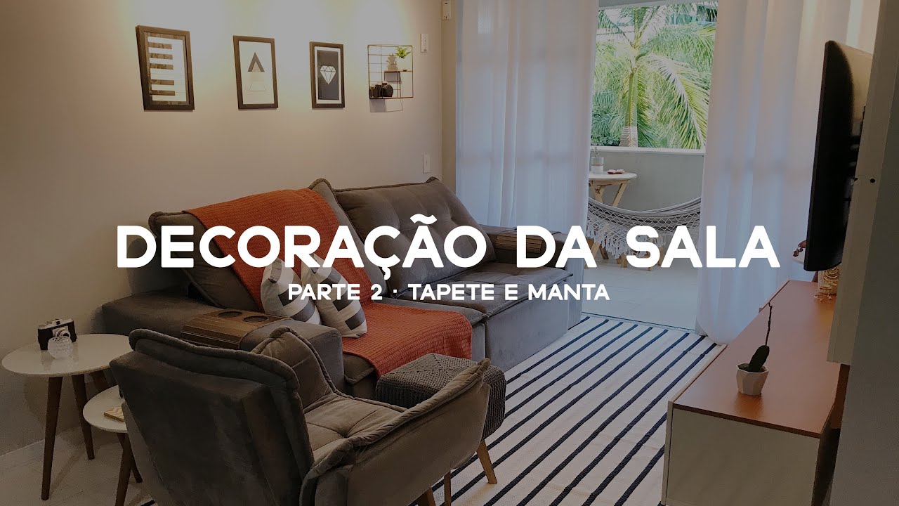 🙋🏻‍♀️Vlog do meu dia + Decoração da Sala Parte 2 - Tapete e Mantas novos 😍 Simplifique