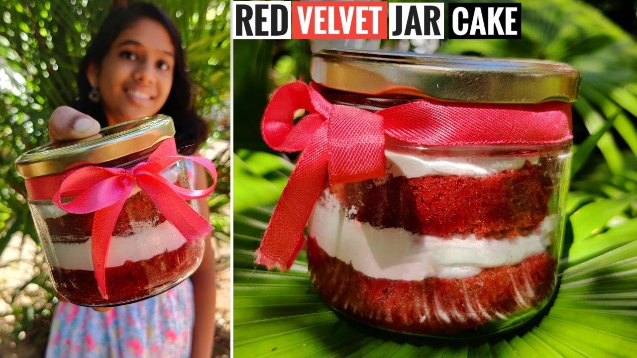 Red Velvet Jar Cake | എളുപ്പത്തിൽ Jar Cake തയ്യാറാക്കാം | Jar Cake Recipe