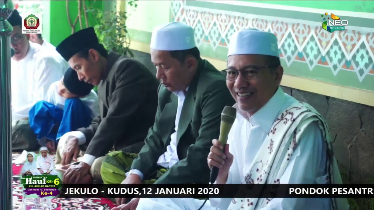 Mauidzoh KH. Ahmad Badawi Basyir pada Haul KH. Ahmad Basyir