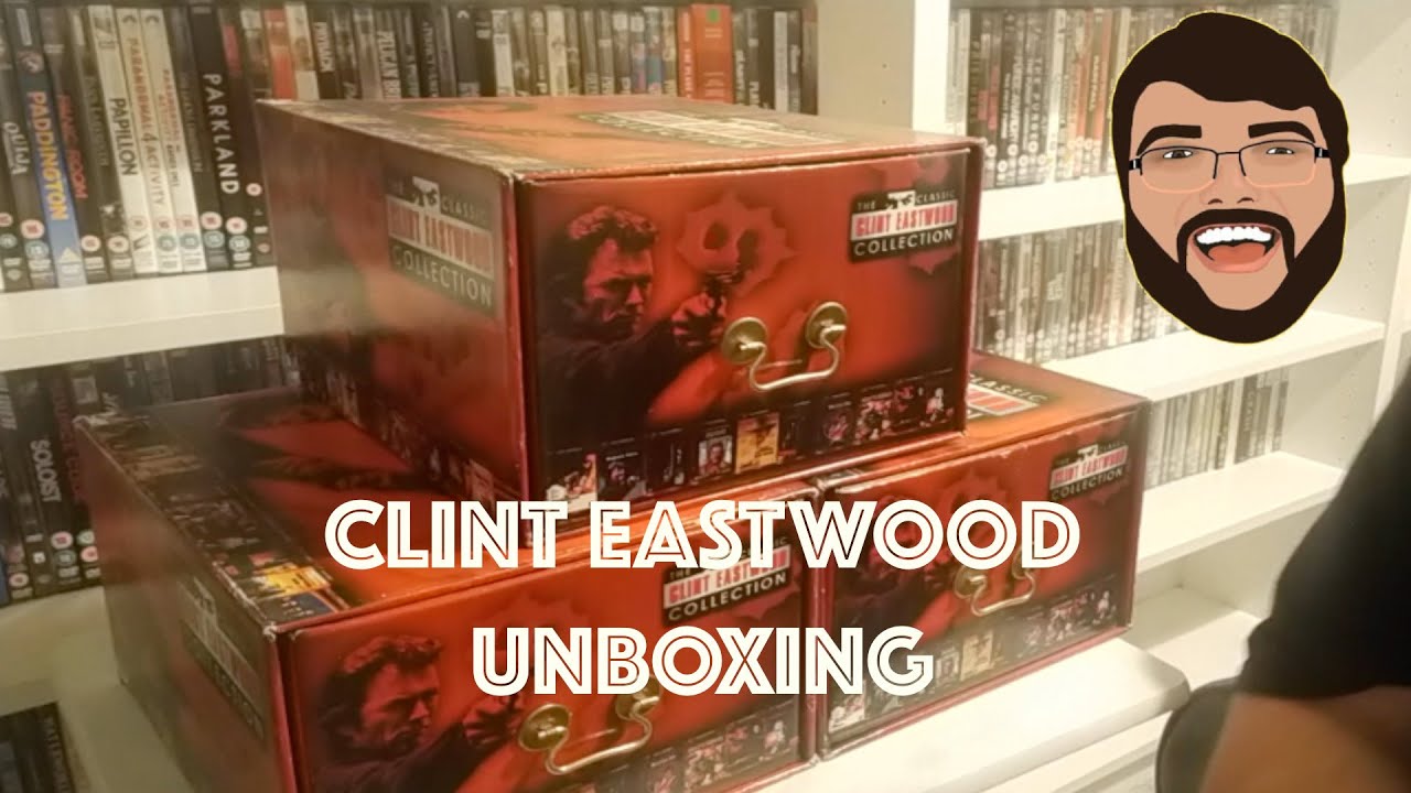 JT Unboxes Clint Eastwood DVD Collection in 2021