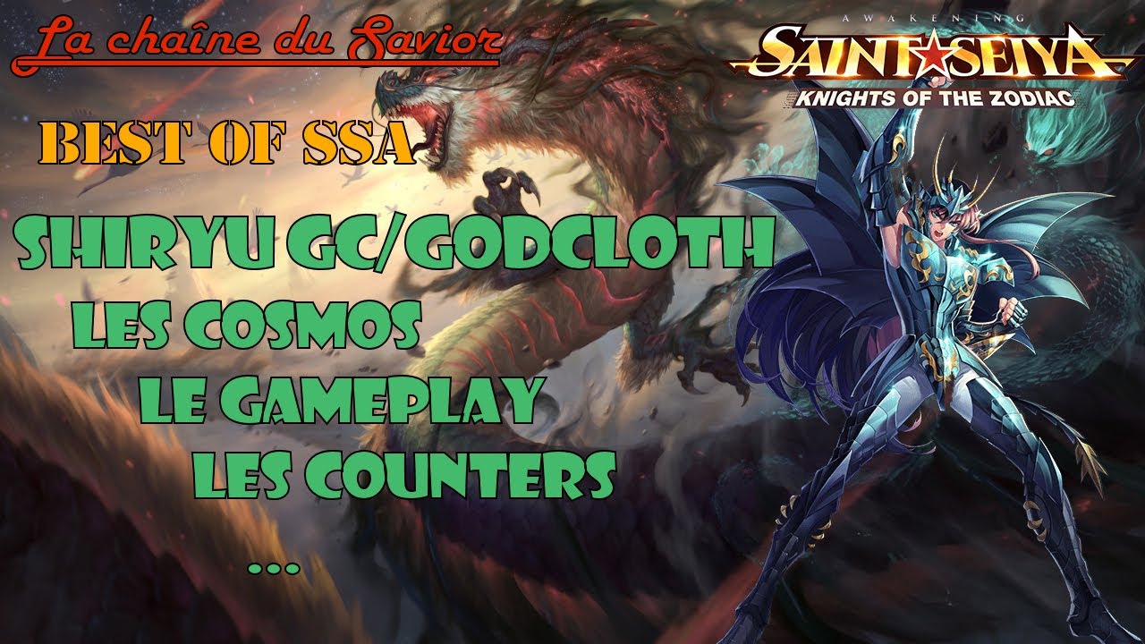 BEST OF SAINT SEIYA AWAKENING SHIRYU GC DIVINE GODCLOTH #ssa #SaintSeiyaKOTZ #SaintSeiyaAwakening