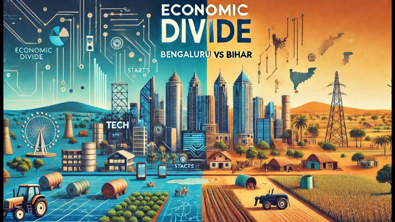 India&rsquo;s Economic Divide: Tech Hub Bengaluru vs. Rural Bihar|Explained