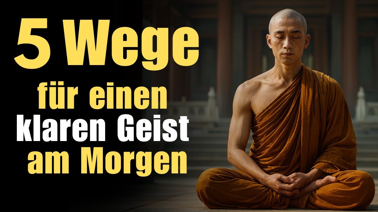 5 buddhistische Lehren für einen klaren Geist am Morgen
