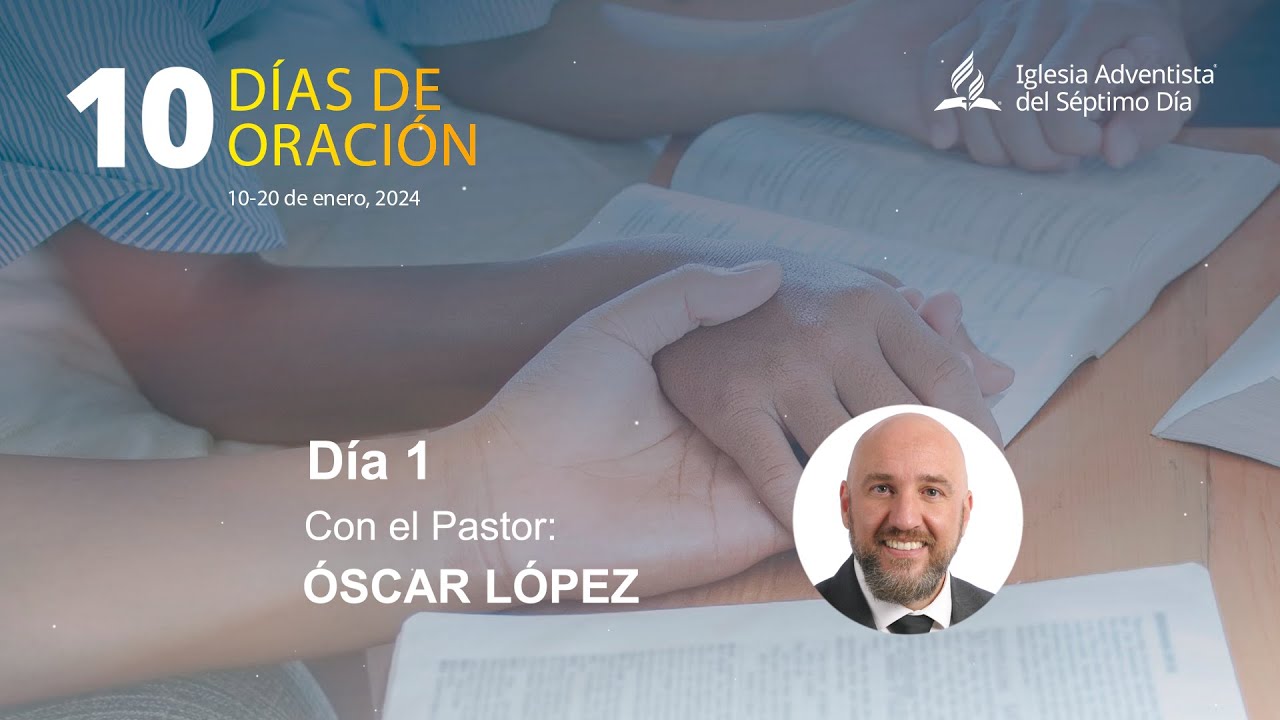 Zoom día 1. Menos es más – 10 días de oración, enero 2024.