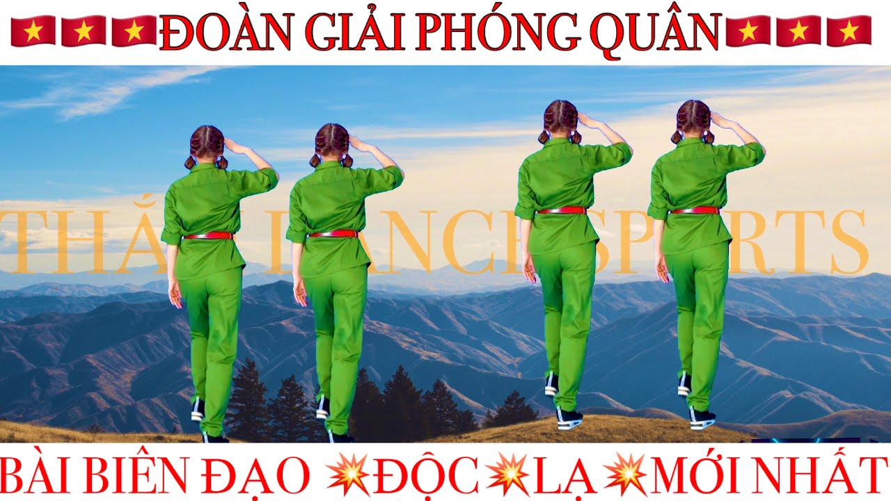 🇻🇳🇻🇳🇻🇳ĐOÀN GIẢI PHÓNG QUÂN🇻🇳🇻🇳🇻🇳BÀI BIÊN ĐẠO 💥ĐỘC💥LẠ💥MỚI NHẤT- BÀI NHẢY CÙNG HƯỚNG