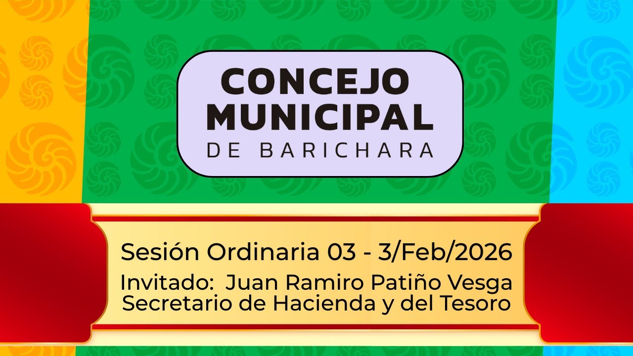 SESIÓN ORDINARIA, 3 de FEBRERO 2026
