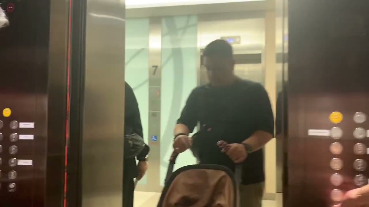 Very Busy Fujitec Elevator At Causeway Point ( Fire lift 1)